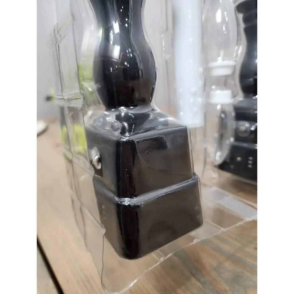 Bethlehem Lights Set Of 4 Premium Cordless Window Candles White & Black NWOB